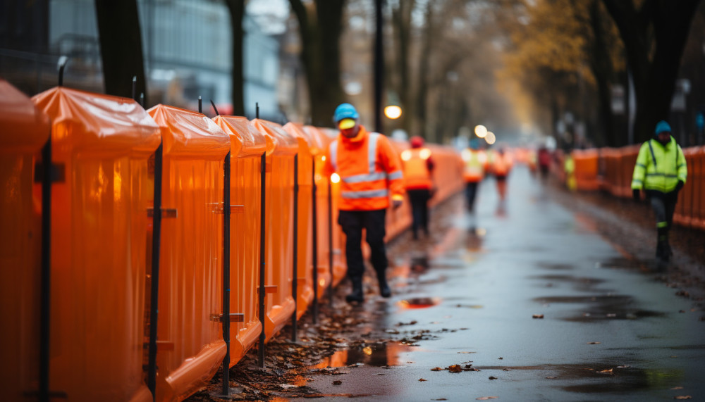 Tout savoir sur une barrière de chantier